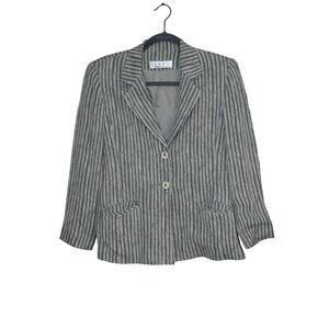 J.M.T French Striped Blazer Size 34